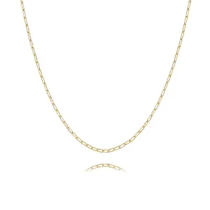 18K Gold Plated No-Tarnish Medical-grade Titanium Chain Necklace & Bracelet