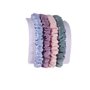 4 Pack Mini Silk Scrunchies - Lithe - dropshipping