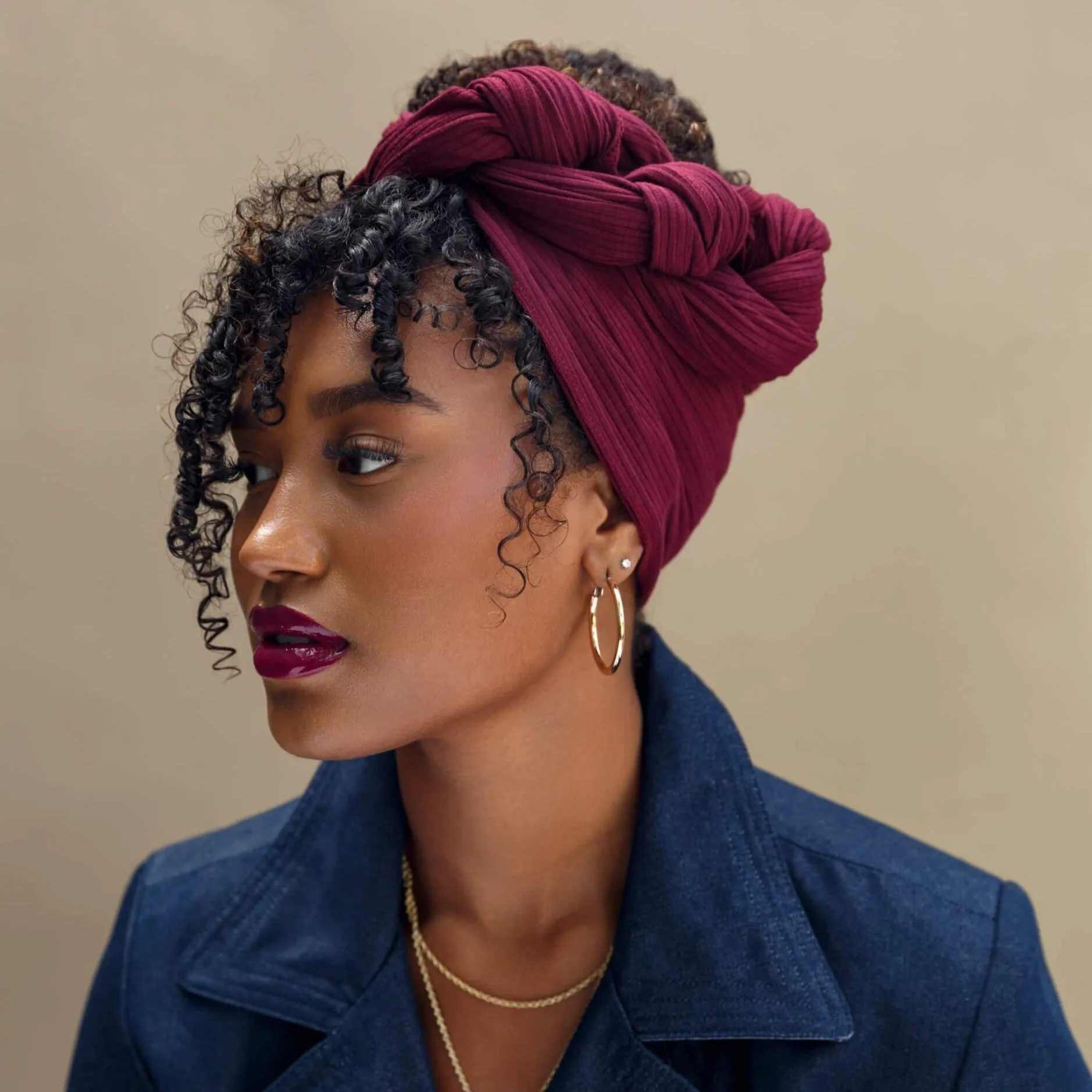 Anemone Rib Knit Headwrap