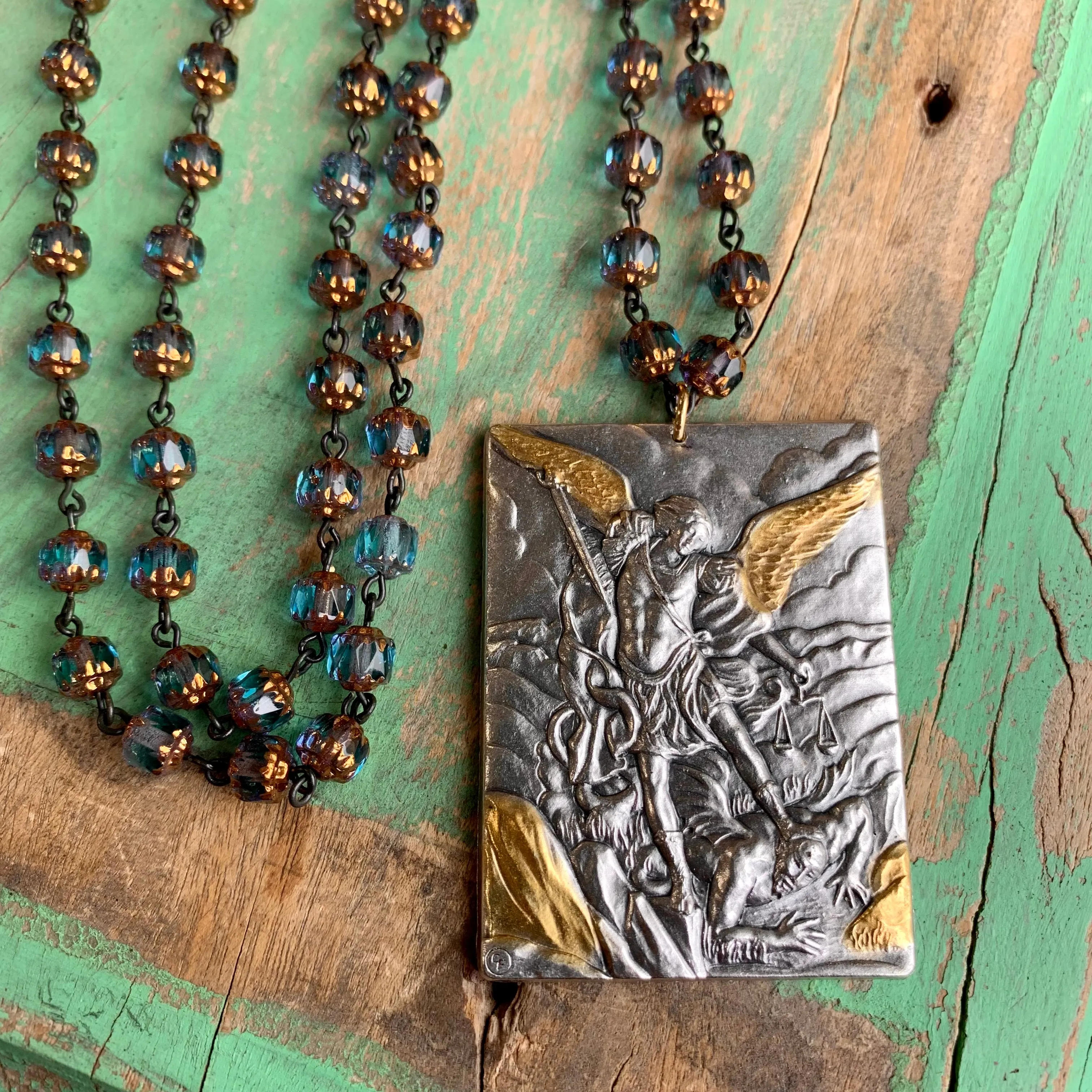 Big Italian Scapular Inspired Necklaces