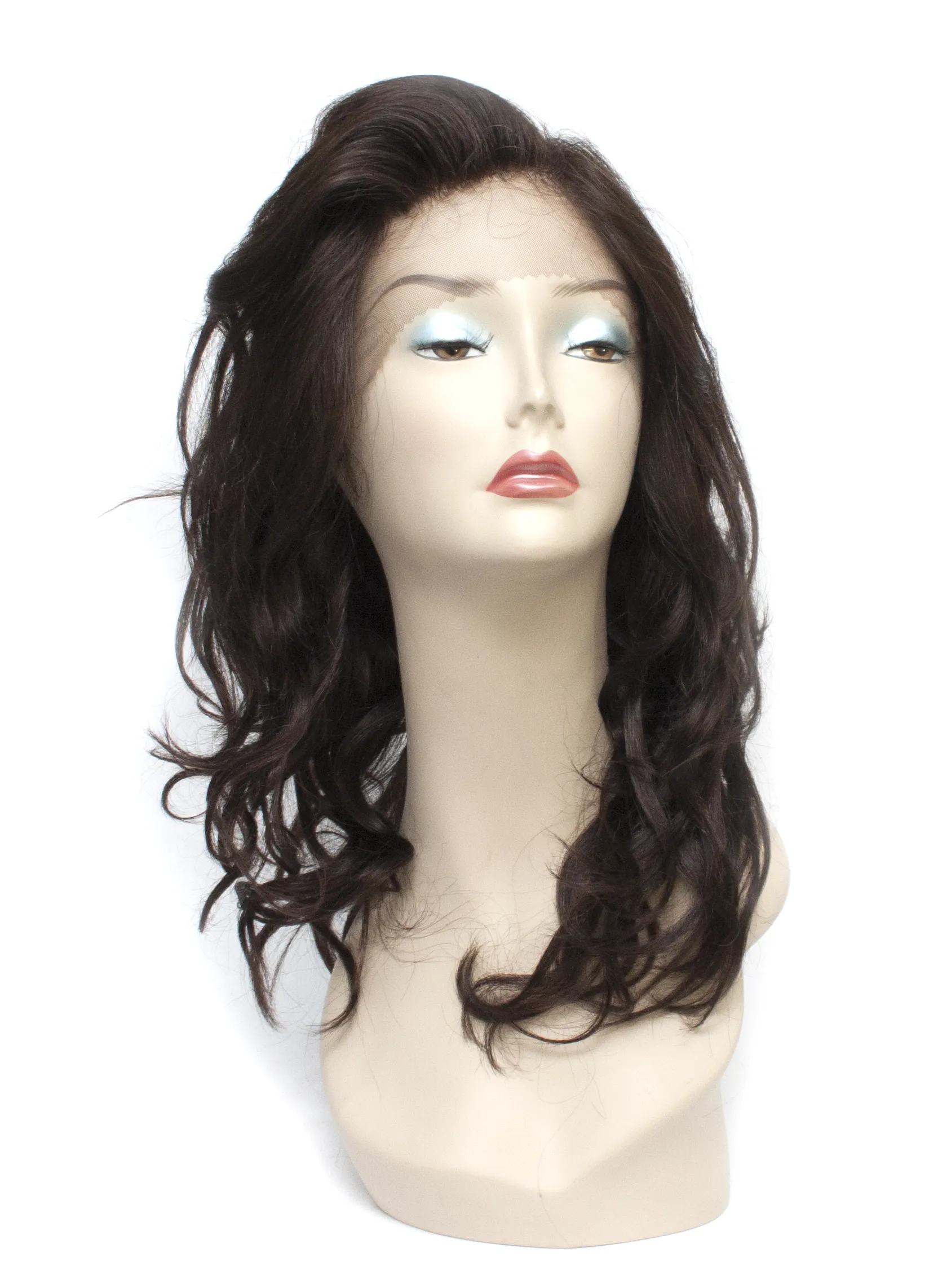 BRAZILIAN HUMAN HAIR LACE FRONT WIG - Kalla (NC1)