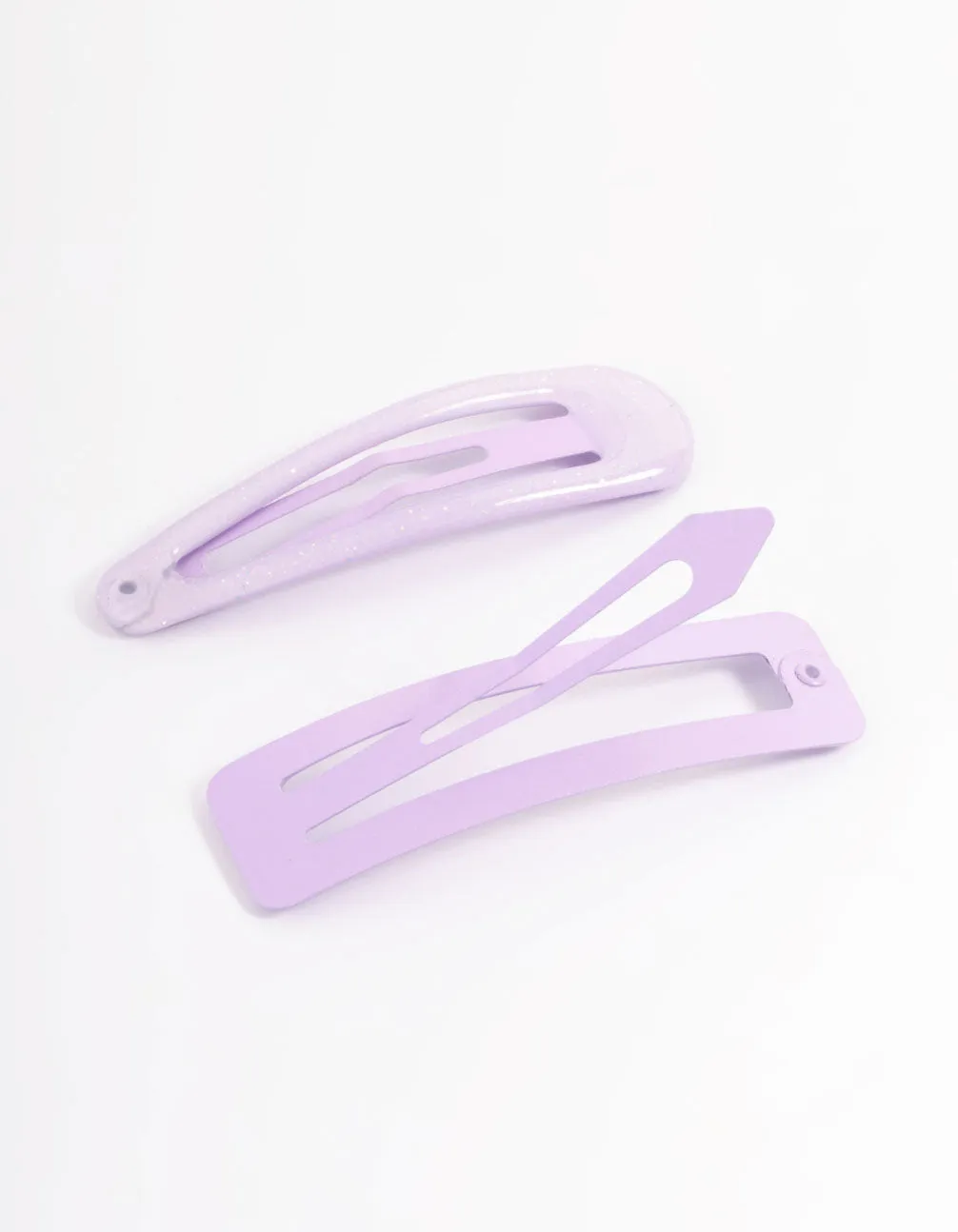 Coated Purple Mixed Bubble Snap Clip Pack