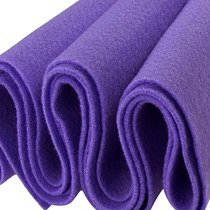 Craft Felt Fabric - 18" X 18" Inch Wide & 1.6mm Thick Felt Fabric - Use This Soft Felt for Crafts - Felt Material Pack