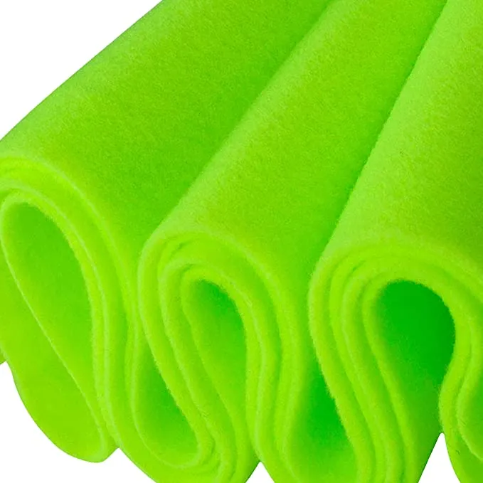 Craft Felt Fabric - 18" X 18" Inch Wide & 1.6mm Thick Felt Fabric - Use This Soft Felt for Crafts - Felt Material Pack