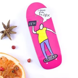 DK Fingerboards Single Deck - 'F$%k' Real Wear - Popsicle 33.5mm