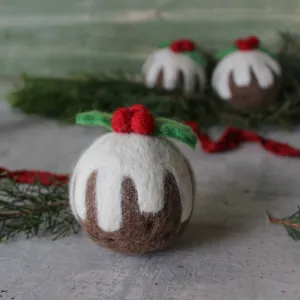 Felt Christmas Pudding