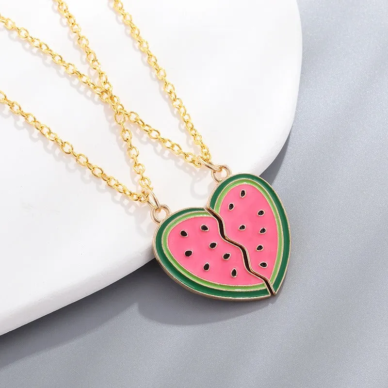 Fruity Heart Necklaces