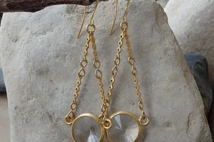 GOLD DROP EARRINGS