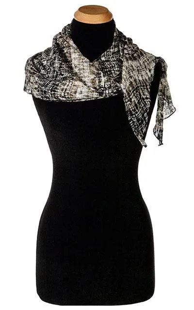 Handkerchief Scarf - Snake Skin, Solid (One Left!)