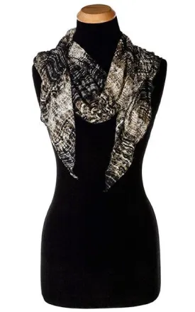 Handkerchief Scarf - Snake Skin, Solid (One Left!)