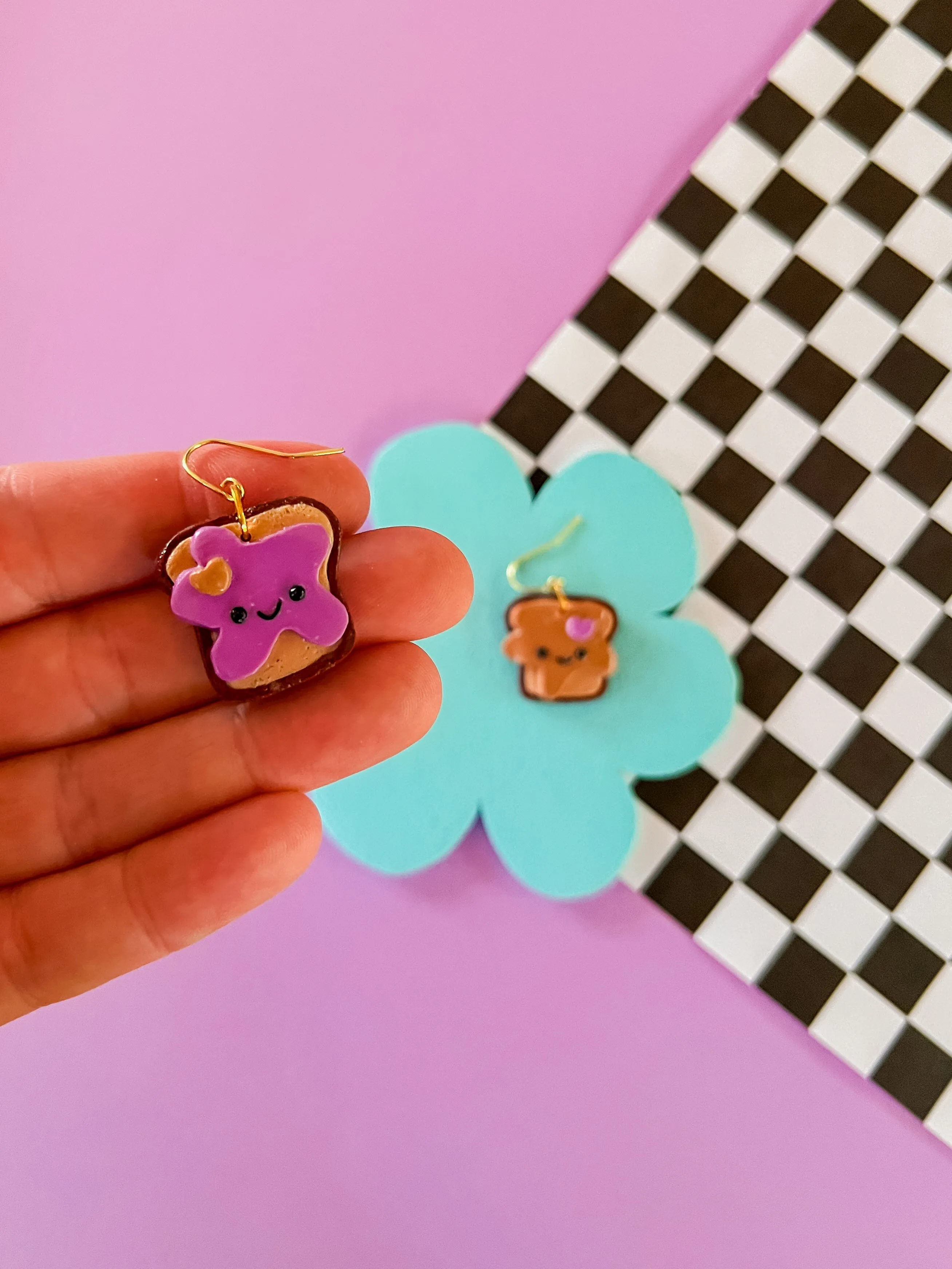 Jack and Diane - PB&J Earrings