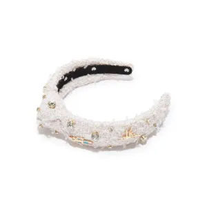 KIDS NUTCRACKER EMBELLISHED KNOTTED HEADBAND