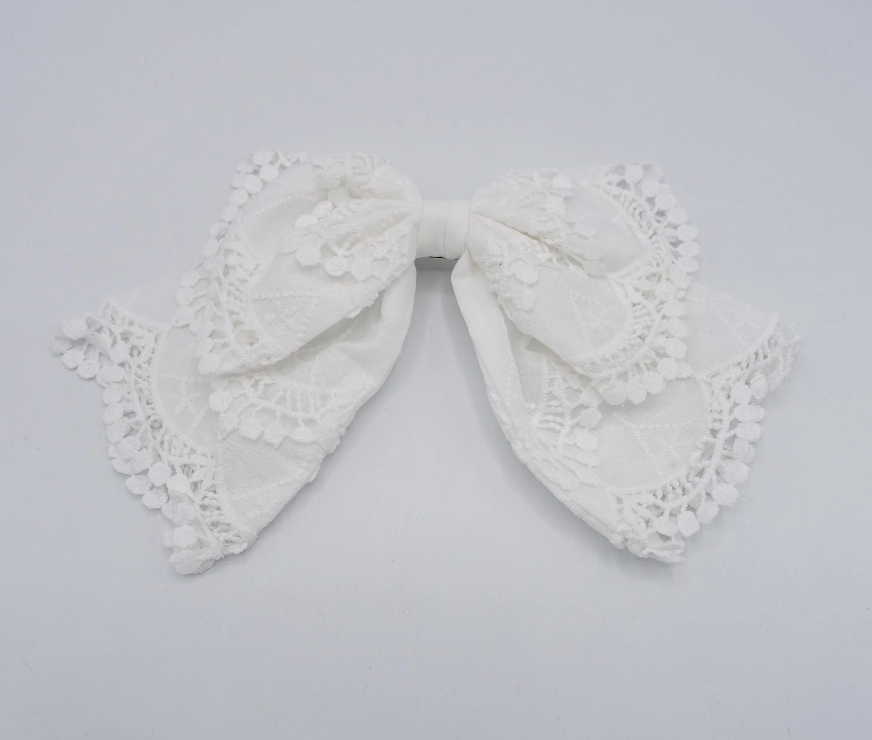 lace hair bow for women