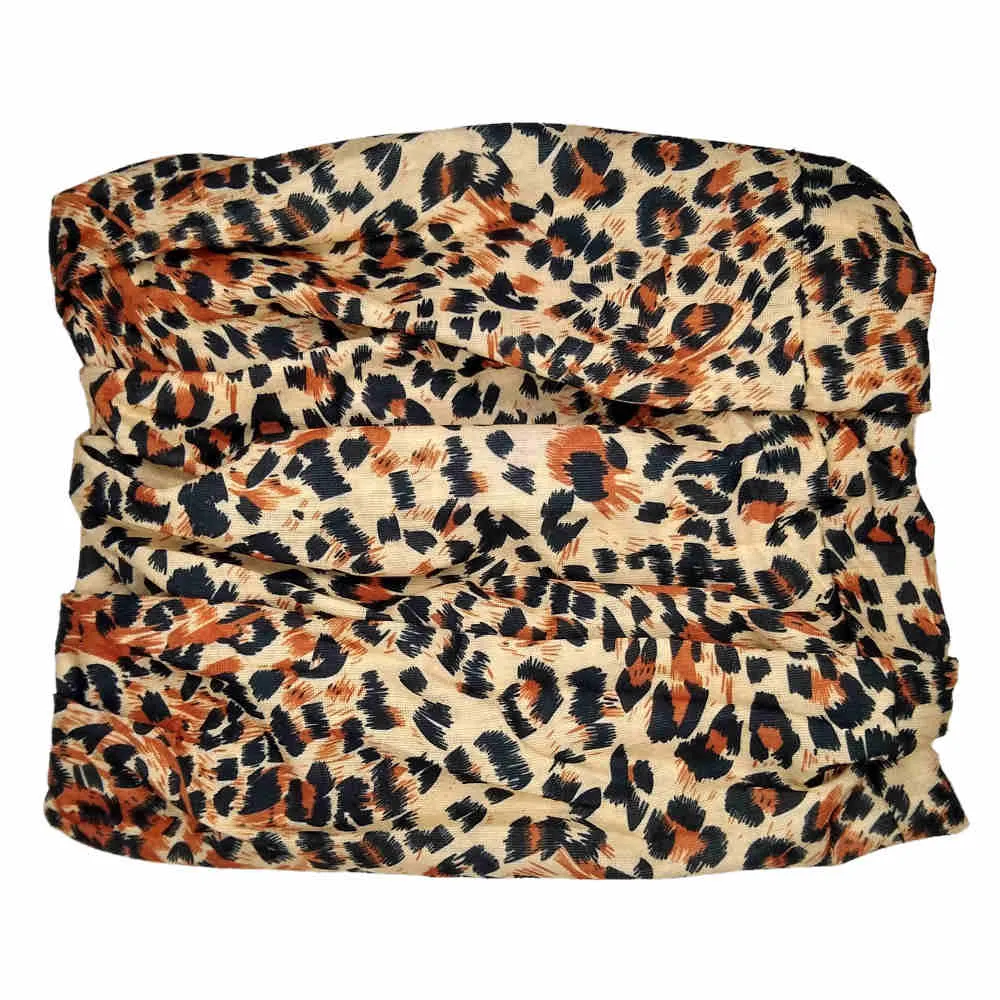 Leopard Print Tube Headbands