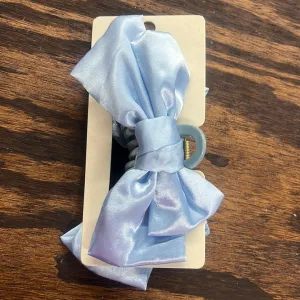 Satin Bow Claw Clips