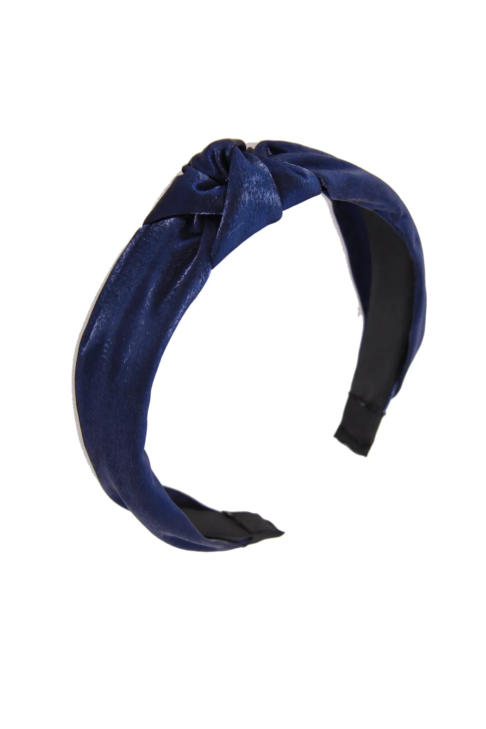 Shiny Satin Knot Fabric Hairband