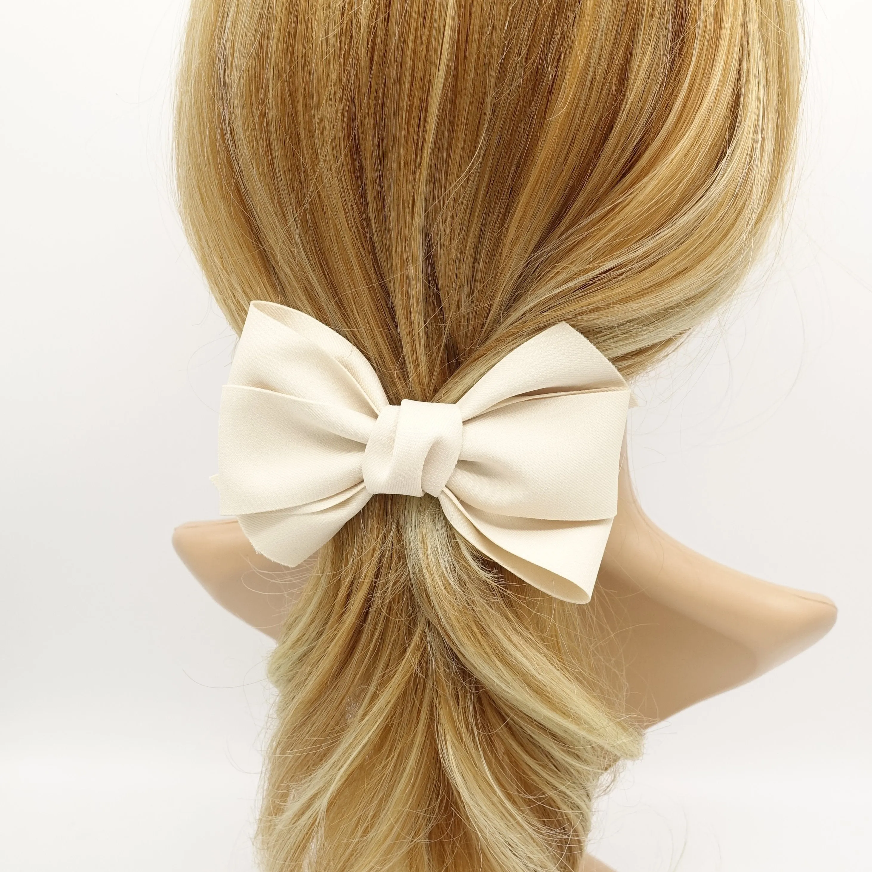 three wing casual hair bow daily hair accessory for women