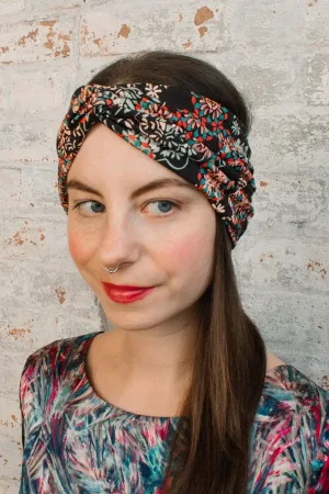 Turban Headband - filigree liberty of london print