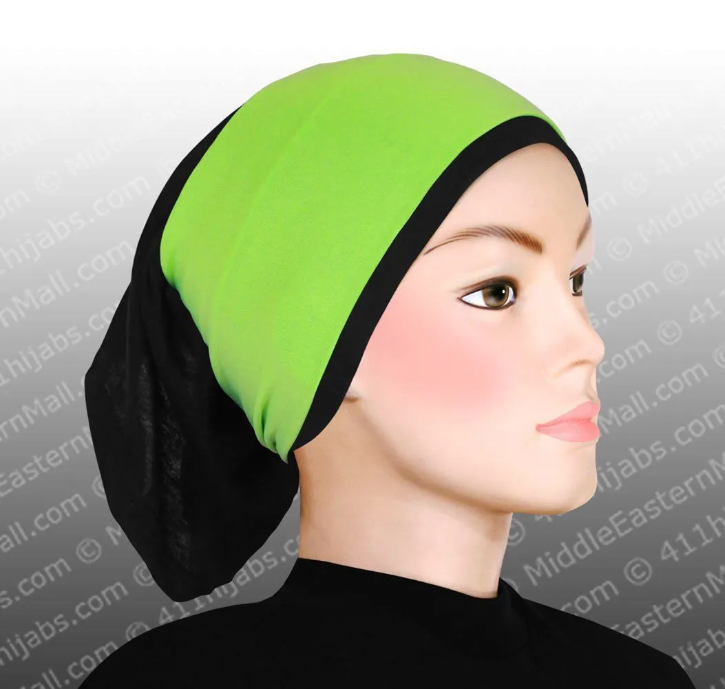 Wholesale SET OF 12  Classic Poly Headbands in 12 Different Colors Black hijab cap is not included CLEARANCE