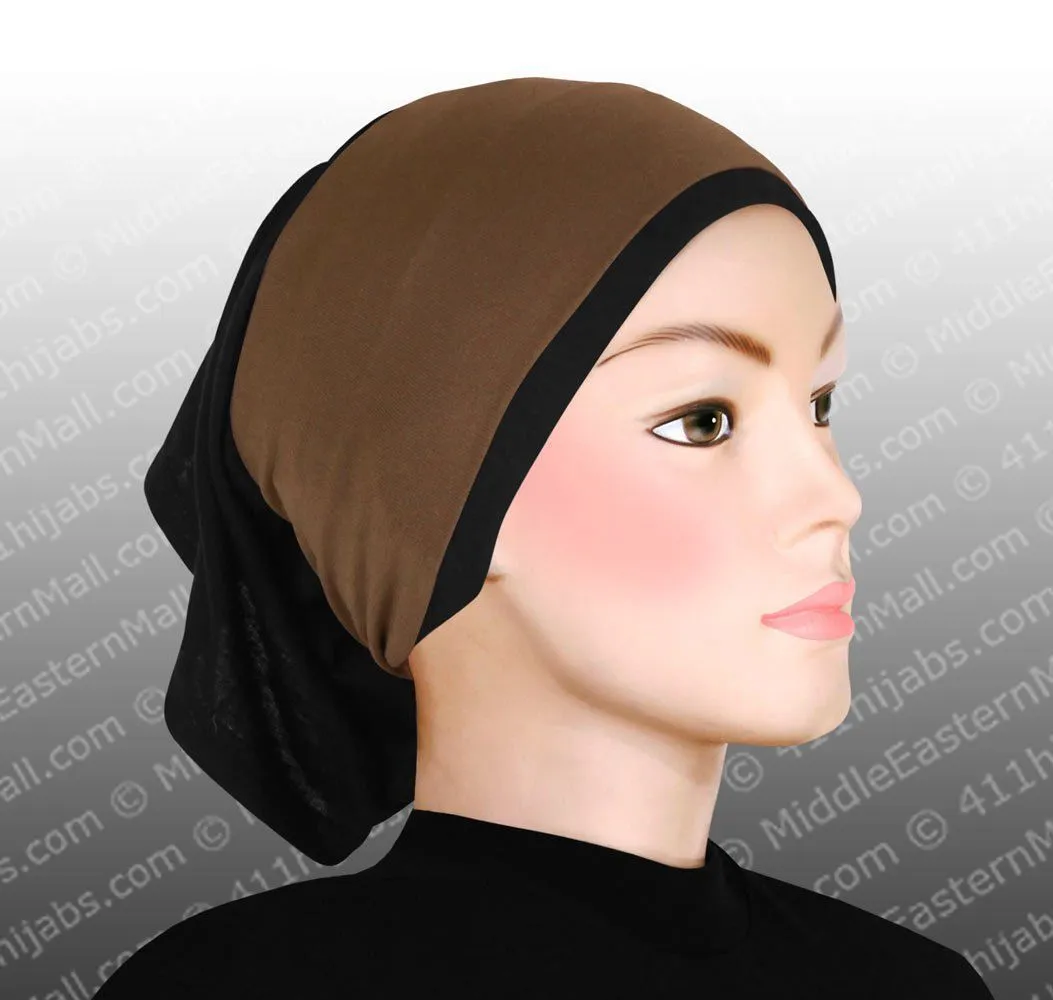 Wholesale SET OF 12  Classic Poly Headbands in 12 Different Colors Black hijab cap is not included CLEARANCE