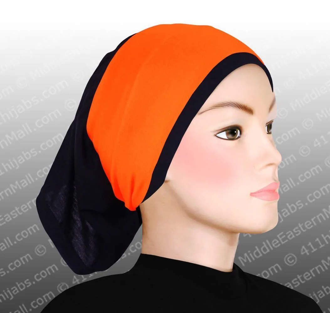 Wholesale SET OF 12  Classic Poly Headbands in 12 Different Colors Black hijab cap is not included CLEARANCE